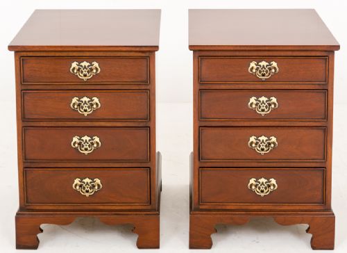Pair of Mahogany Bedside Cabinets