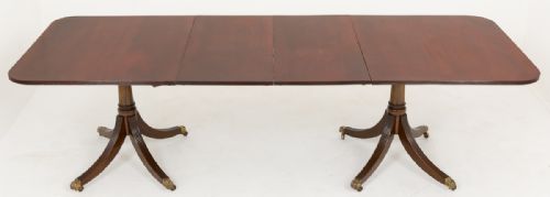 fig 1. Mahogany Regency Style Dining Table