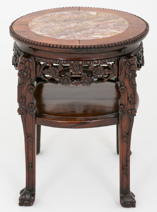 Interesting Chinese Hardwood Jardinier Stand