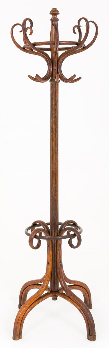 Oak Bentwood Hatstand
