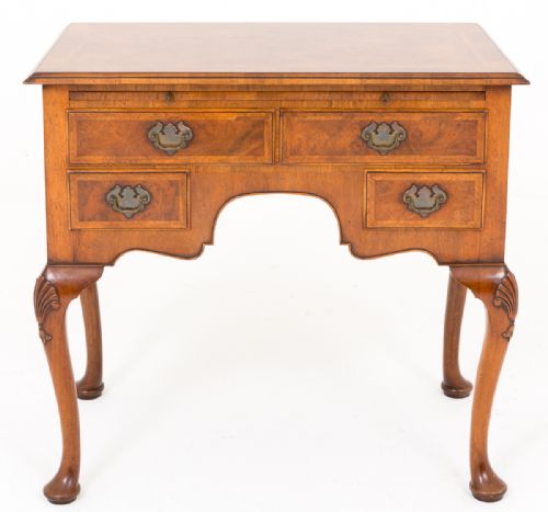 Walnut Queen Anne Style Lowboy