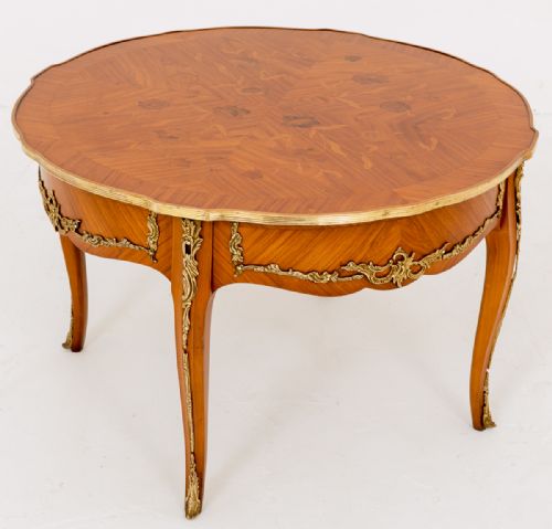 Superb French Walnut and Kingwood Coffee Table