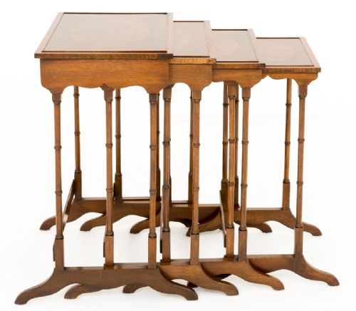 Mahogany Set of 4 Tables