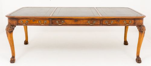 Stunning Walnut Library Table.