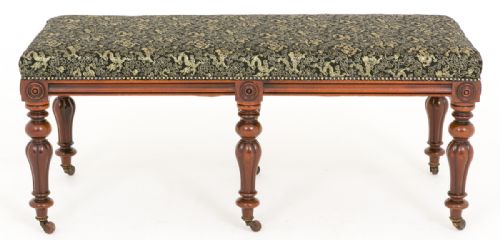 Victorian Duet Piano Stool