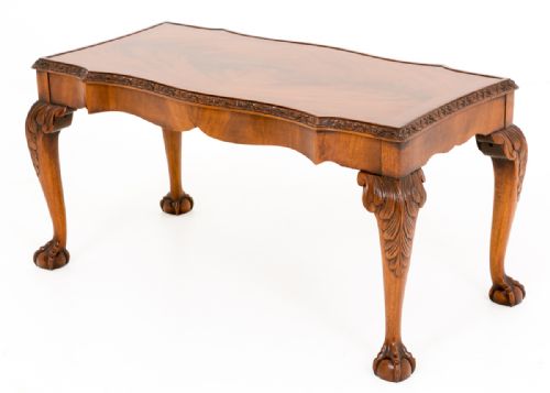 Mahogany Chippendale Style Coffee Table