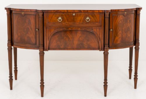 Gillow Style Mahogany Sideboard