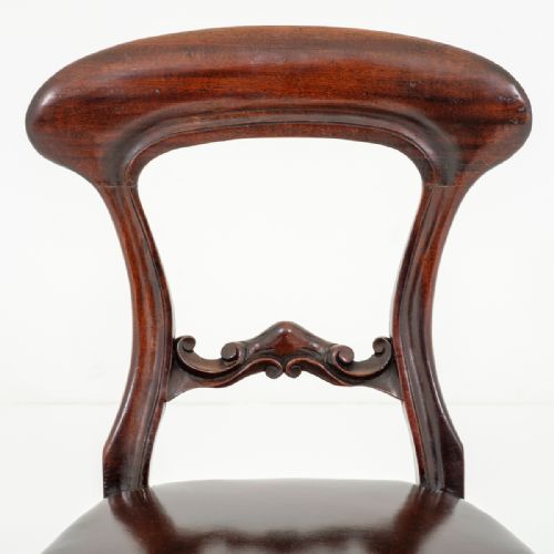 VICTORIAN MAHOGANY CHILDS CHAIR - ADDITIONAL PHOTO 3