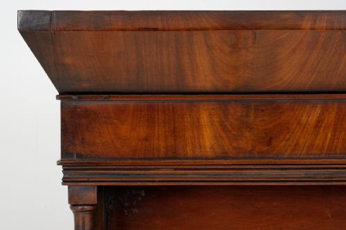 fig 1. Stunning William IV Mahogany Waterfall Bookcase