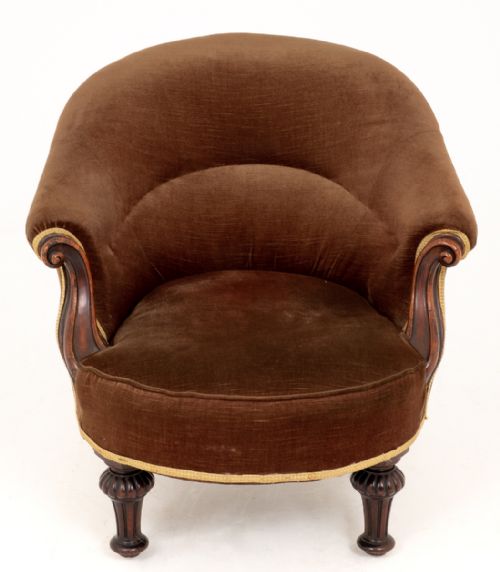 Victorian Mahogany Tub Chair