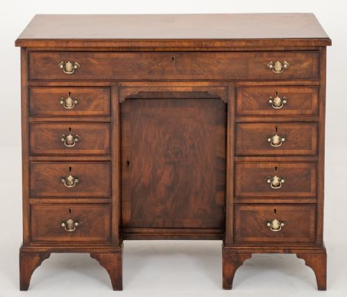 Walnut Desk with Georgian Influences