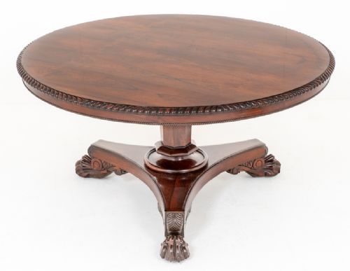 William IV Rosewood Centre Table