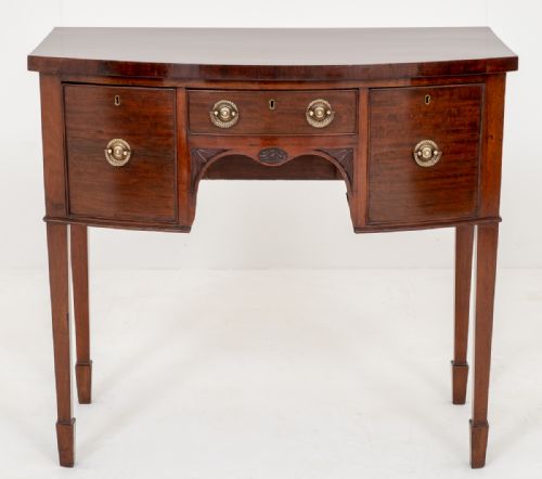 Regency Mahogany Bow Fronted Sideboard