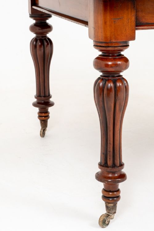 fig 2. Early Victorian Mahogany Extending Dining Table