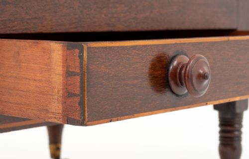 EARLY 19TH CENTURY MAHOGANY CANTERBURY - ADDITIONAL PHOTO 8