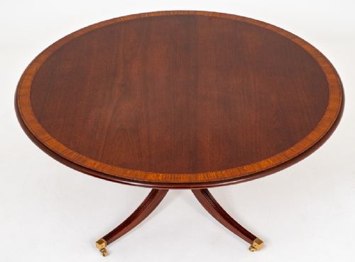 Mahogany Regency Style Dining Table