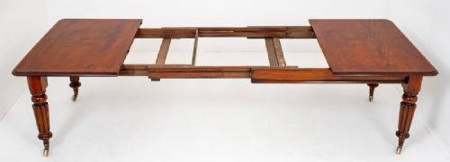 fig 1. William IV Mahogany Extending Dining Table