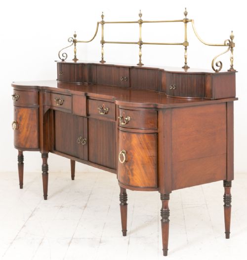 Superb Mahogany Regency Sideboard
