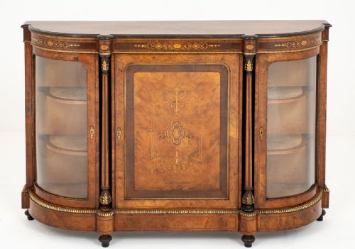 Superb Walnut Credenza