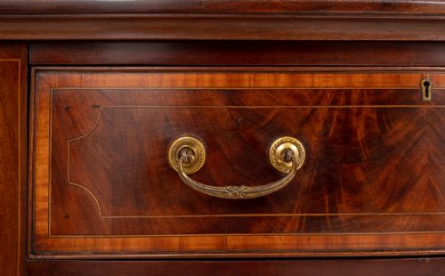 fig 1. Stunning Mahogany Sheraton Revival Sideboard