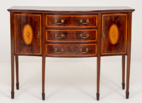 Stunning Mahogany Sheraton Revival Sideboard