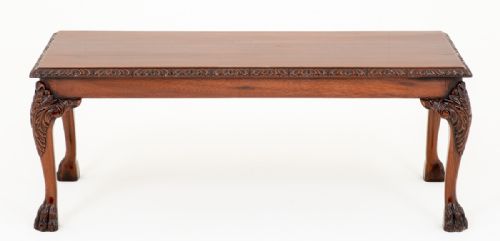 Mahogany Chippendale Style Coffee Table