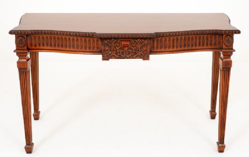 Mahogany Side Table with Adam's Style Influences