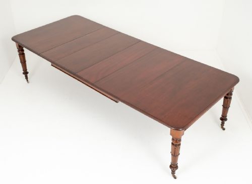 William IV Mahogany Extending Dining Table