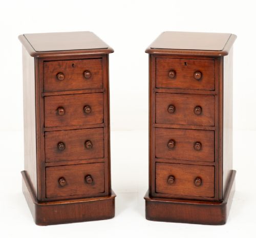 Pair of Mahogany Bedside Cabinets