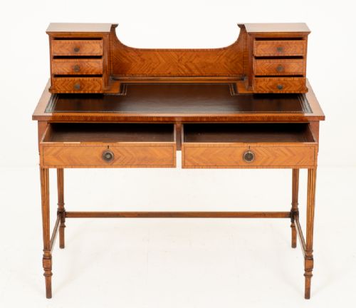 fig 1. Stunning Satinwood Ladies Writing Table