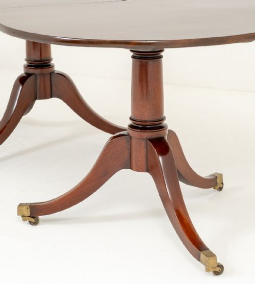fig 1. Mahogany Regency Style Dining Suite