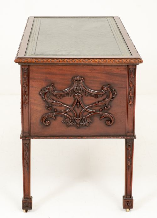 fig 1. Superb Chippendale Style Writing Table