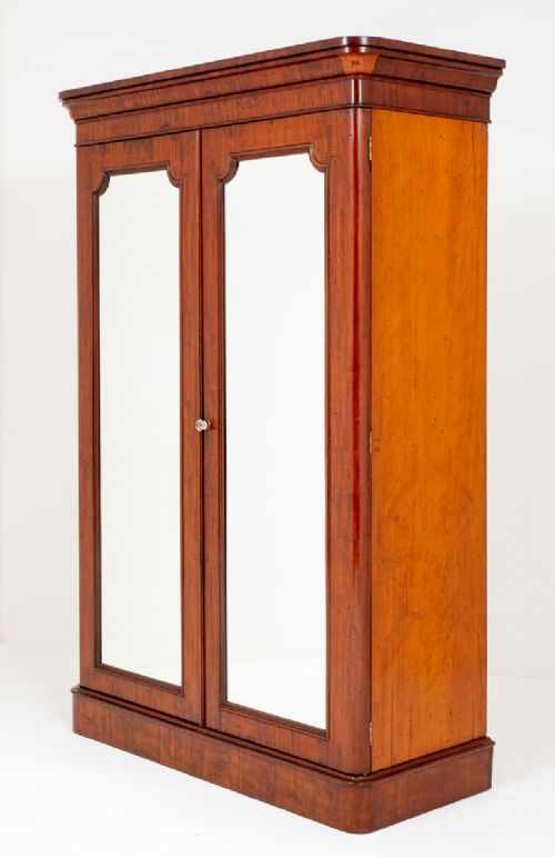Victorian Mahogany 2 Door Wardrobe