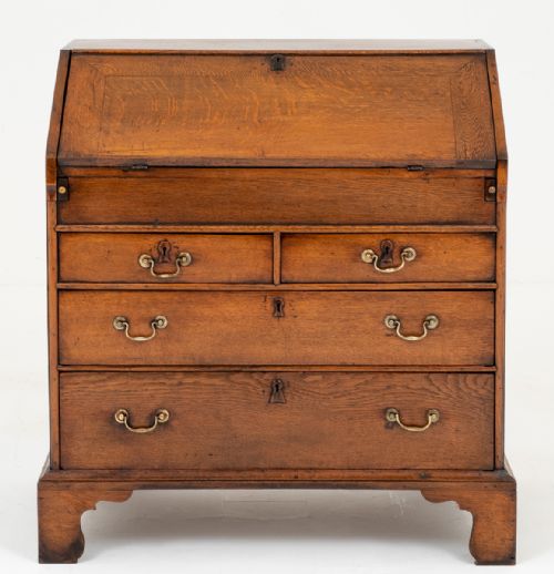 George I Oak Bureau