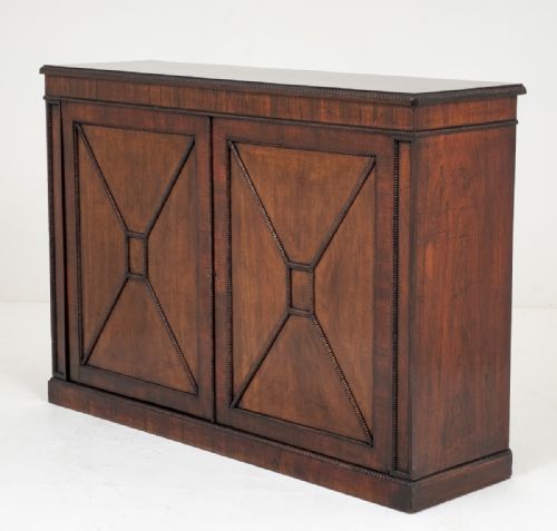 William IV Rosewood 2 Door Side Cabinet
