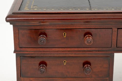 fig 1. William IV Mahogany Partners Desk