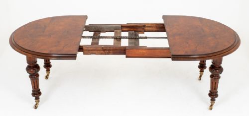 fig 1. Victorian Mahogany Extending Dining Table