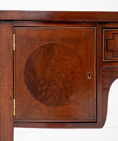 REGENCY MAHOGANY BOW SIDEBOARD - ADDITIONAL PHOTO 4