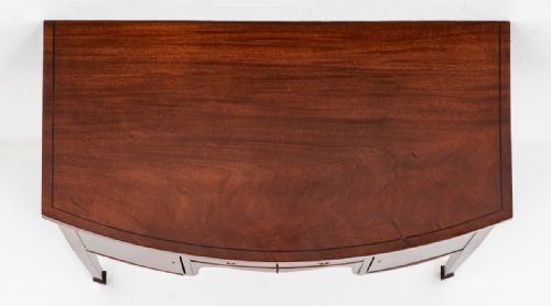 REGENCY MAHOGANY BOW SIDEBOARD - ADDITIONAL PHOTO 6