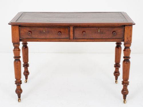 Victorian Mahogany 2 Drawer Writing Table