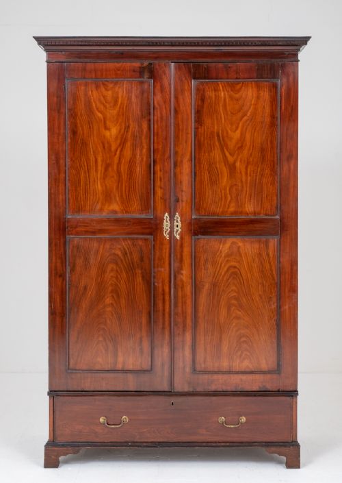 Mahogany Georgian 2 Door Wardrobe