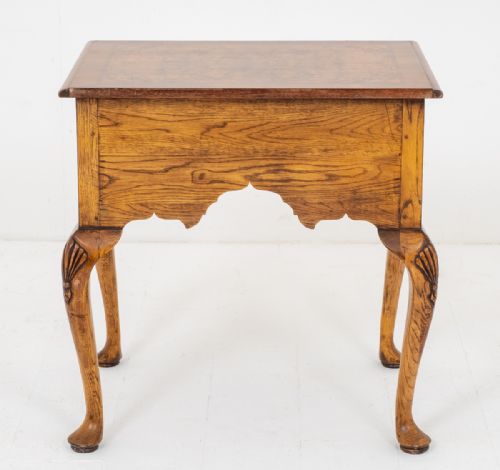 WALNUT QUEEN ANNE STYLE LOWBOY - ADDITIONAL PHOTO 7