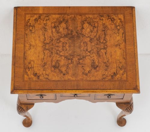 WALNUT QUEEN ANNE STYLE LOWBOY - ADDITIONAL PHOTO 8