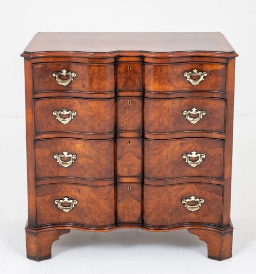 Good Quality Burr Walnut Chest of Drawers
