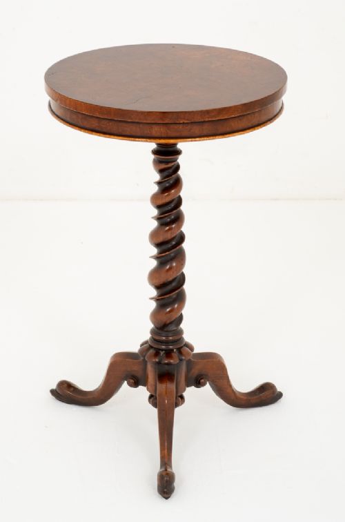 Victorian Burr Walnut Occasional Table