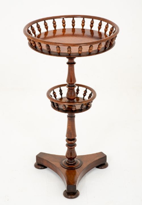 VERY UNUSUAL VICTORIAN ROSEWOOD OCCASIONAL TABLE