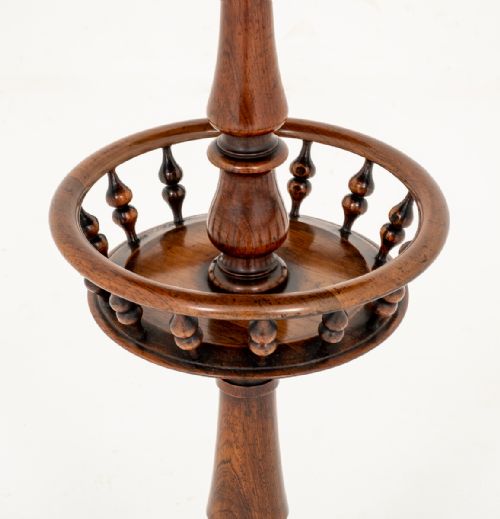 VERY UNUSUAL VICTORIAN ROSEWOOD OCCASIONAL TABLE - ADDITIONAL PHOTO 4