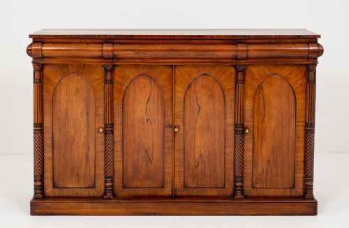 A Good William IV Rosewood Sideboard