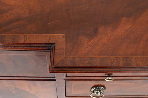 fig 1. Regency Style Mahogany Breakfront Sideboard
