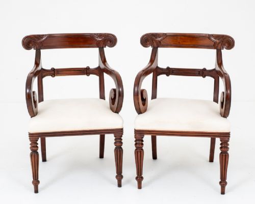 fig 1. Set of 12 William IV Style Dining Chairs